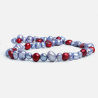 Multi Color Multi Shape Pearls 15 inch 60 pieces - The Bead Traders