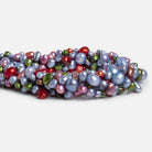 Multi Color Multi Shape Pearls 16 inch 65 pieces - The Bead Traders
