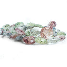 Multi Color Rutilated Quartz Faceted Heart Beads 8 inch 33 pieces - The Bead Traders