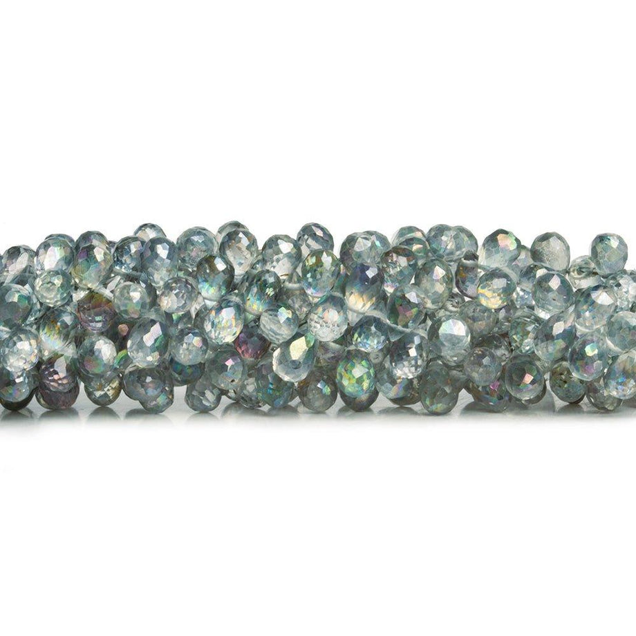 Buy 2mm Mystic Green Topaz microfaceted Round Beads – The Bead Traders
