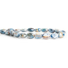 Mystic Kyanite Plain Oval Beads 8 inch 20 pieces - The Bead Traders