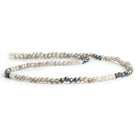 Mystic Labradorite Microfaceted Round Beads 12 inch 120 pieces - The Bead Traders