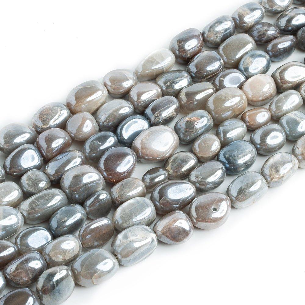 Mystic Moonstone Nuggets - Lot of 7 - The Bead Traders