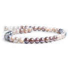 Mystic Moonstone Plain Round Beads 13 inch 50 pieces - The Bead Traders