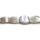 Mystic Multi Moonstone Faceted Twist Beads 8 inch 16 pieces - The Bead Traders