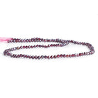Mystic Rhodolite Microfaceted Round Beads 12 inch 140 pieces - The Bead Traders