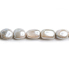 Mystic Rose Moonstone Plain Nugget Beads 13 inch 26 pieces - The Bead Traders