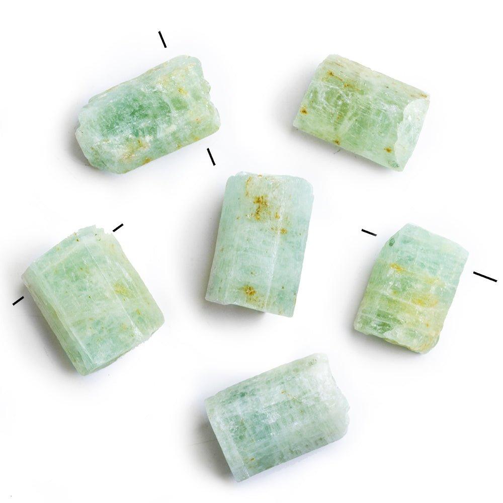 Natural Aquamarine Crystal Focal Bead 1 Piece - The Bead Traders