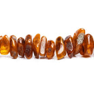 Natural Baltic Amber Plain Chip Beads 25 inch 120 pieces - The Bead Traders