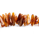Natural Baltic Amber Plain Chip Beads 25 inch 120 pieces - The Bead Traders