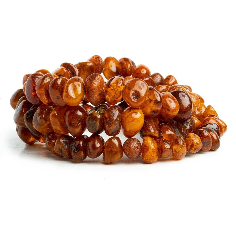 Natural Baltic Amber Plain Chip Beads 25 inch 85 pieces - The Bead Traders