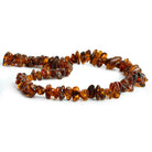 Natural Baltic Amber Plain Nugget Beads 25 inch 100 pieces - The Bead Traders