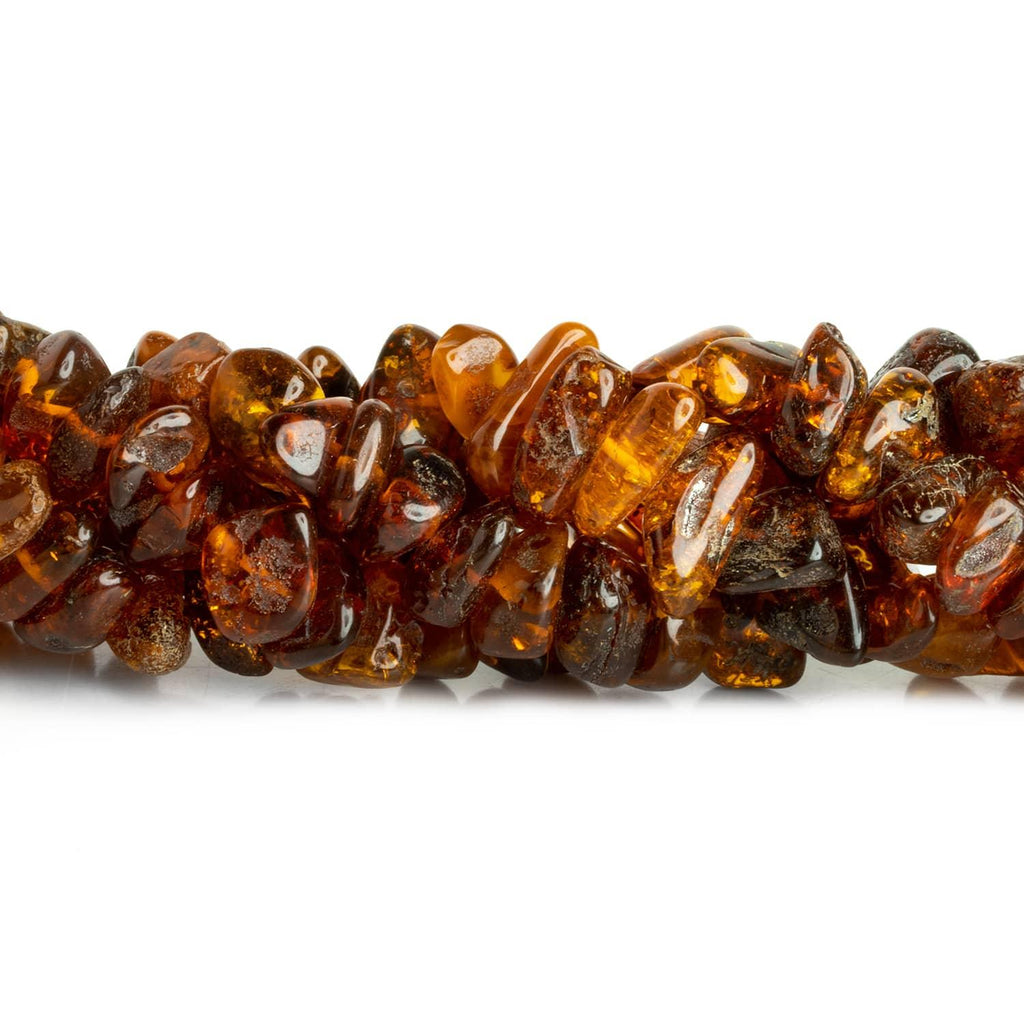 Natural Baltic Amber Plain Nugget Beads 25 inch 90 pieces - The Bead Traders