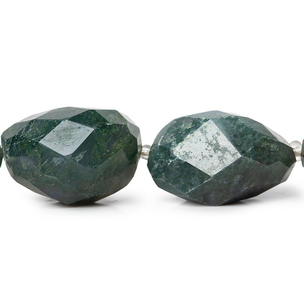 Ocean Jasper Faceted Nugget Beads 14 inches 19 pieces - The Bead Traders