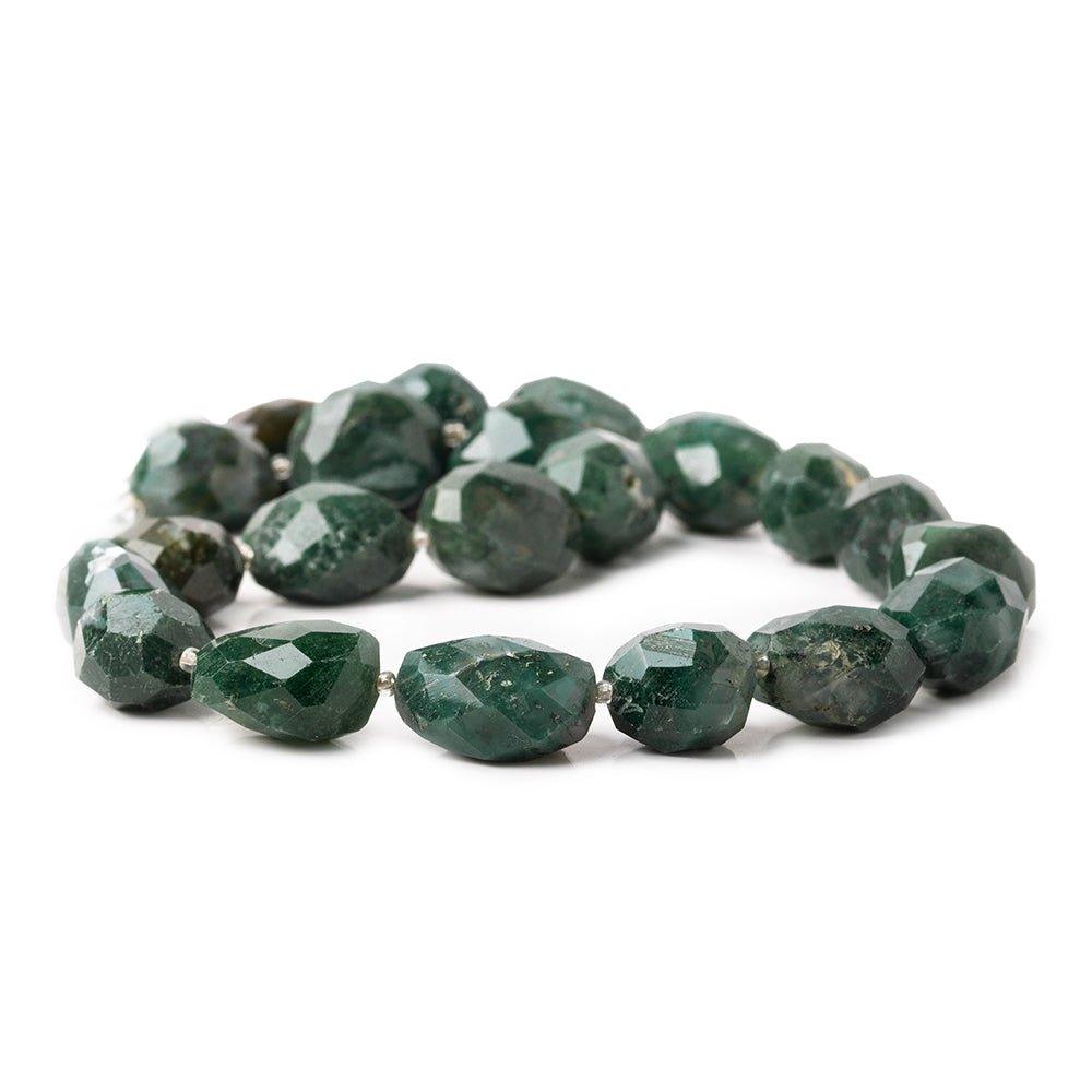 Ocean Jasper Faceted Nugget Beads 14 inches 19 pieces - The Bead Traders