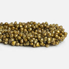Olive Green Baroque Freshwater Pearls 16 inch 80 pieces - The Bead Traders