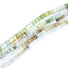 Opal Faceted Rondelles - Lot of 5 - The Bead Traders