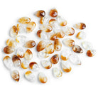 Organic Citrine Faceted Pear Beads 43 pieces - The Bead Traders