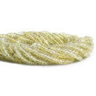 Pale Lemon Quartz Beads Plain 5mm Heshi - The Bead Traders