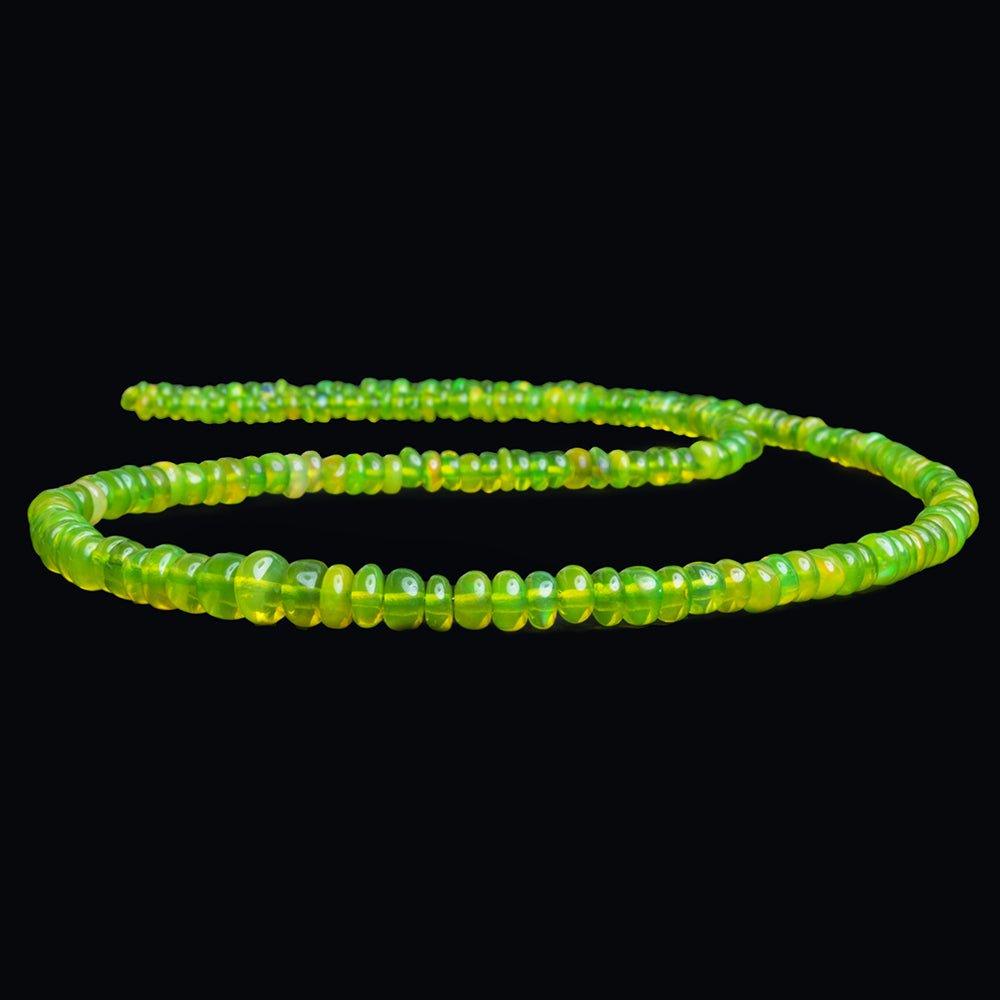 Parrot Green Ethiopian Opal Plain Nugget Beads 17 inch 220 pieces - The Bead Traders