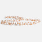 Peach Baroque Freshwater Pearls 16 inch 75 pieces - The Bead Traders
