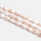 Peach Baroque Pearls - Lot of 3 - The Bead Traders
