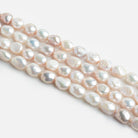 Peach Pink Baroque Pearls - Lot of 4 - The Bead Traders