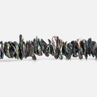 Peacock Keshi Freshwater Pearls 15 inch 180 pieces - The Bead Traders
