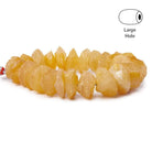 Pear Agate Hammer Faceted Disc Beads 8 inch 22 pieces - The Bead Traders