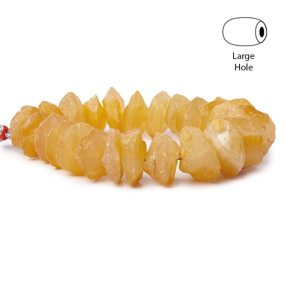 Pear Agate Hammer Faceted Disc Beads 8 inch 22 pieces - The Bead Traders