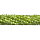 Peridot Native Cut Plain Heishi Beads 14 inch 180 pieces - The Bead Traders