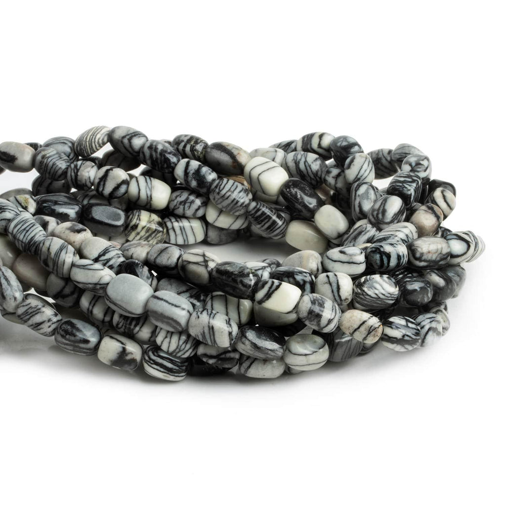 Picasso Jasper Plain Nuggets 16 inch 38 beads - The Bead Traders