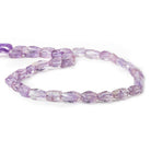 Pink Amethyst Beads Faceted 8x6-11x7mm Bicone, 14.5" length, 49 pcs - The Bead Traders
