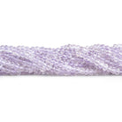 Pink Amethyst Faceted Rondelle Beads 12 inch 125 pieces - The Bead Traders