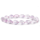 Pink Amethyst Straight Drilled Faceted Teardrop Beads 8 inch 16 pieces - The Bead Traders
