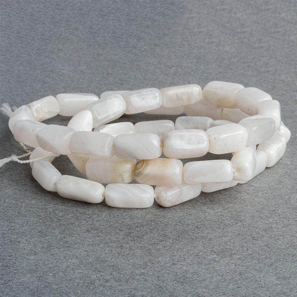 Pink Calcite Plain Rectangle Beads 16 inch 35 pieces - The Bead Traders
