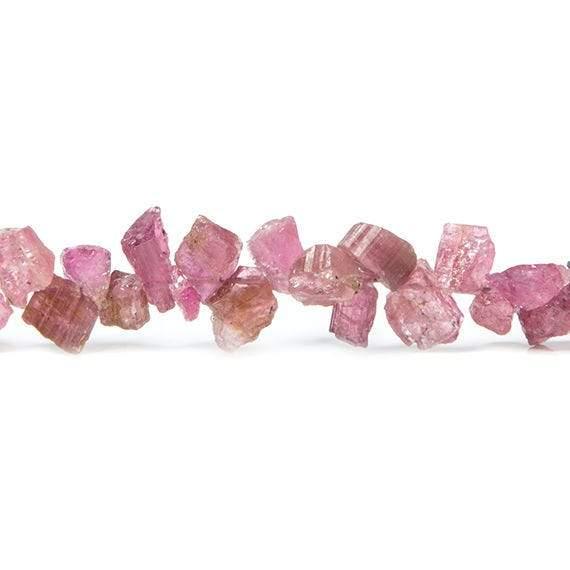 Pink & Multi Color Tourmaline Natural Crystals 14 inch 130 pcs - The Bead Traders