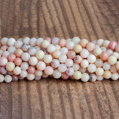 Pink Peruvian Opal Beads
