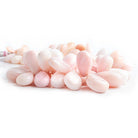 Pink Peruvian Opal Plain Pears 16 inch 97 beads 10x7mm - 29x17mm - The Bead Traders