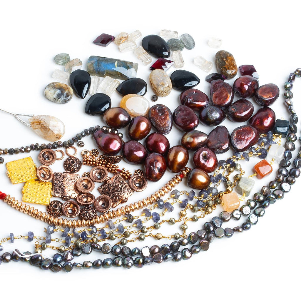 Plummy Pearls Inspiration Pack - The Bead Traders