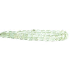 Prasiolite Faceted Cube Beads 8 inch 28 pieces - The Bead Traders