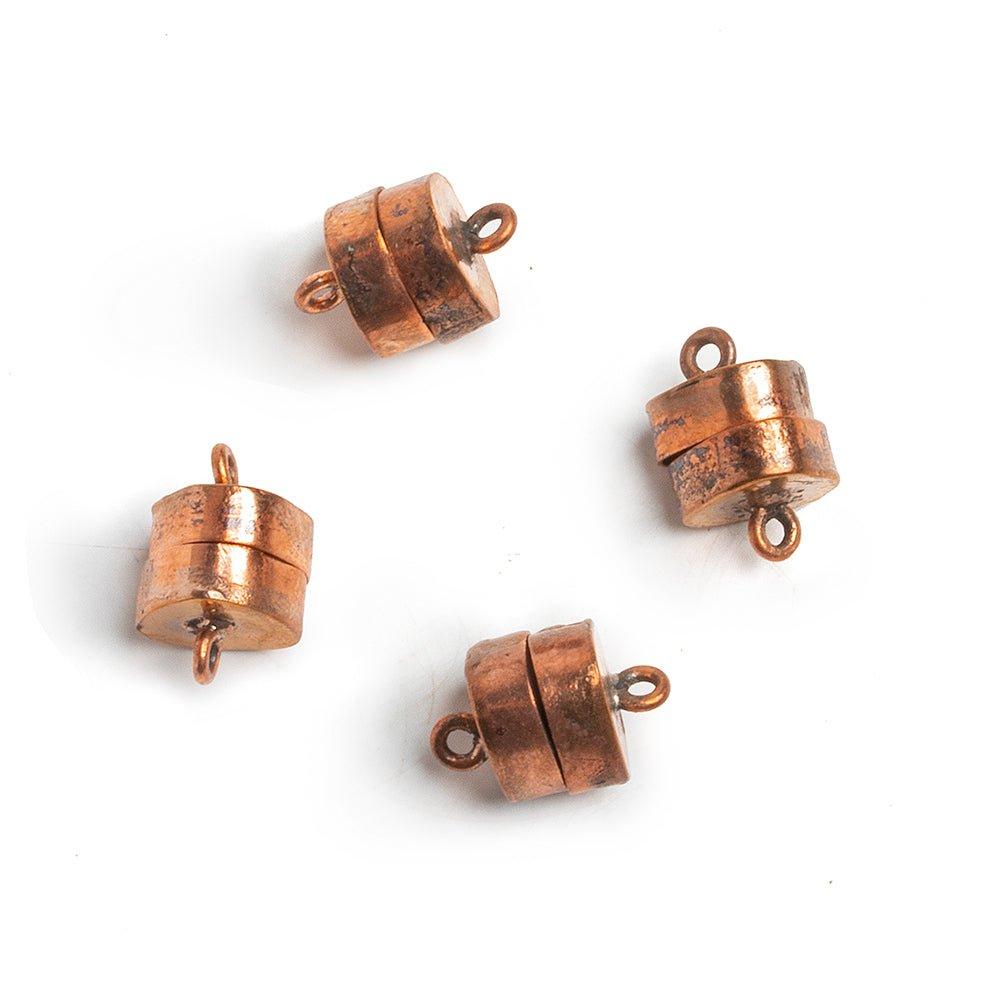 Pure Copper Trillion Magenetic Clasp 1 piece - The Bead Traders