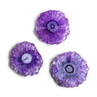 Purple Solar Quartz Slice Focal Bead 1 Piece - The Bead Traders
