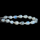 Rainbow Moonstone Faceted Teardrop Beads 6 inch 15 pieces - The Bead Traders