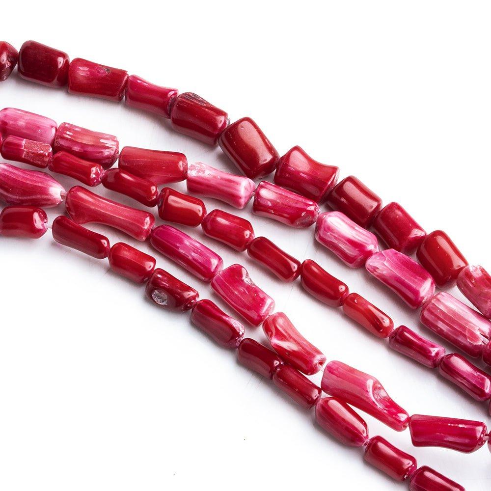 Red Coral Beads - Lot of 5 - The Bead Traders