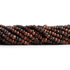 Red Jasper Faceted Rondelle Beads 12 inch 135 pieces - The Bead Traders
