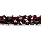 Rhodolite Garnet Faceted Kite Beads 14 inch 40 pieces - The Bead Traders