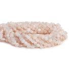 Rose Quartz Bead Plain 6-7mm Coins - The Bead Traders