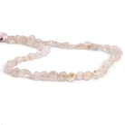 Rose Quartz Bead Plain 6-7mm Coins - The Bead Traders