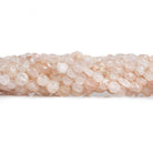 Rose Quartz Bead Plain 6-7mm Coins - The Bead Traders